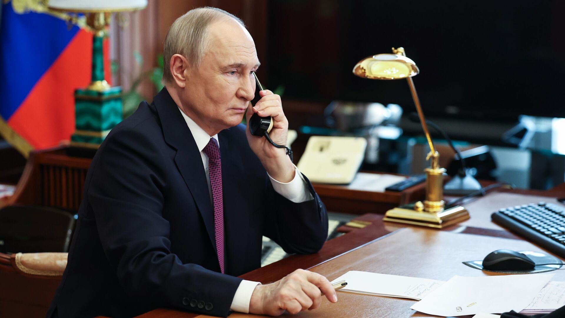 Путин рассказал президенту ЮАР об итогах переговоров на Аляске